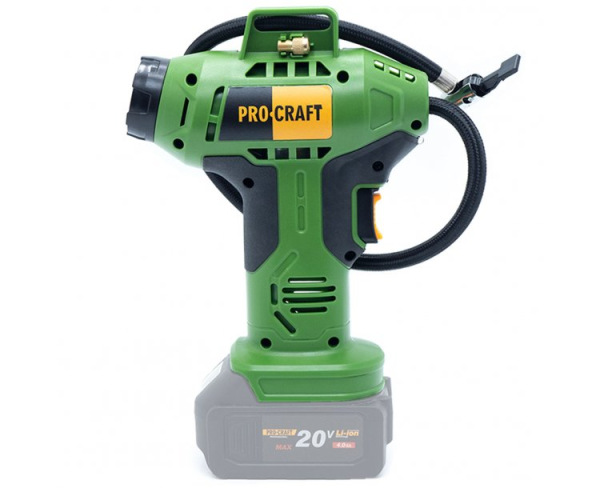 Sada aku rázový uťahovák Procraft PWA18 a aku kompresor Procraft LK20 s batériou a nabíjačkou 4