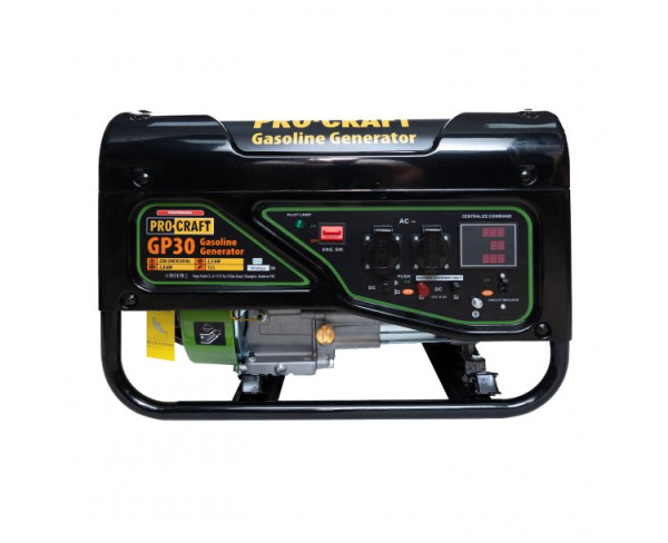PROCRAFT Elektrocentrála benzínová 2,8kW GP30