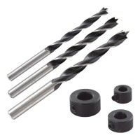 Wolfcraft Sada vrtákov kolíkovacích ø 6,8,10mm, s dorazmi wolfcraft 2730000