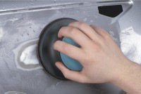 Wolfcraft Držiak brúsnych listov ø 125mm, suchý zips, s pogumovanou rukoväťou, wolfcraft 5894000 2