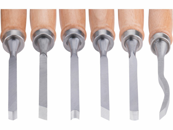 EXTOL Dláta rezbárske 12-dielna sada 8812405 3