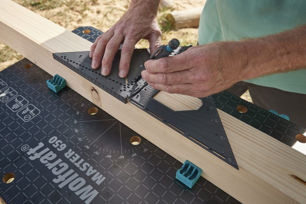 Wolfcraft Uholník merací a označovací VARIO 3D PRO veľký, wolfcraft 5219000 7