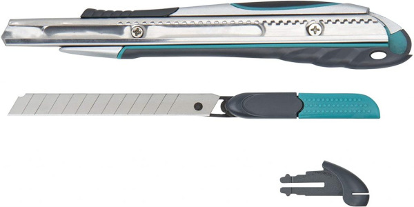 Wolfcraft Nôž odlamovací bezpečnostný dvojfunkčný 9mm, wolfcraft 4285000