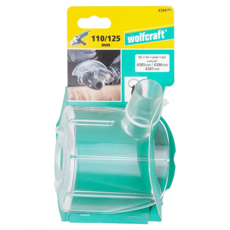 Wolfcraft Kryt odsávací pre uhlovú brúsku, wolfcraft 4399000 6