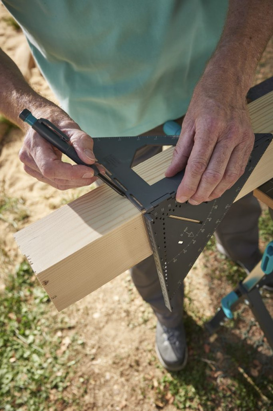 Wolfcraft Uholník merací a označovací VARIO 3D PRO veľký, wolfcraft 5219000 19