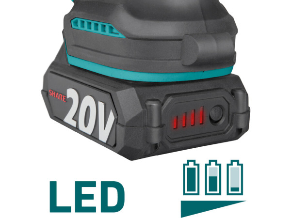 EXTOL INDUSTRIAL 8791922 Aku Píla reťazovát aku Share20V SET, 1x 2Ah+1x 4Ah, čepeľ 13cm 7