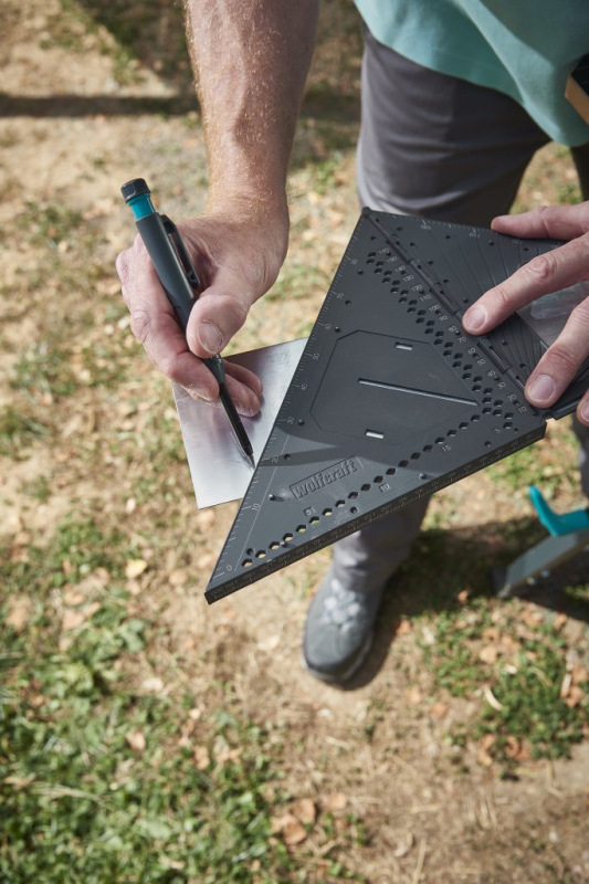 Wolfcraft Uholník merací a označovací VARIO 3D PRO veľký, wolfcraft 5219000 15