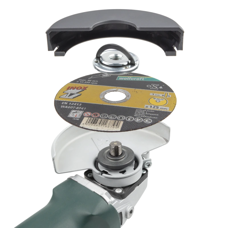 Wolfcraft Matica pre uhlovú brúsku M14 rýchloupínacia, wolfcraft 2463000 4