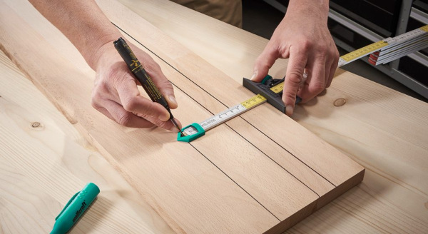 Wolfcraft Adaptér pre skladacie metre - značkovač, kružidlo, wolfcraft 5221000 2