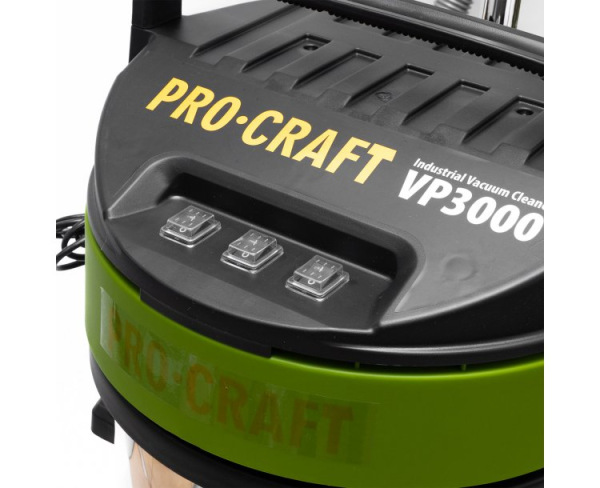 PROCRAFT Priemyselný vysávač 3000W, 80L VP3000 2
