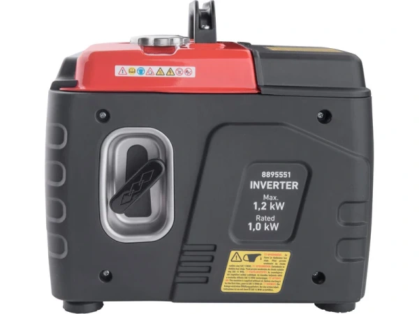 EXTOL PREMIUM Elektrocentrála invertorová rámová 1F, 1,2kW, 1,75HP, ručný štart 8895551 2