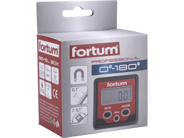 FORTUM Sklonomer digitálny 0°-360° 4780200