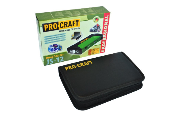 PROCRAFT Jump štartér s funkciou Powerbank JS-12 5