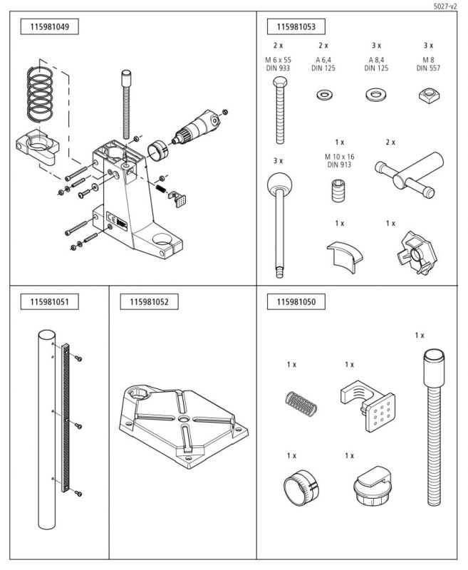 Wolfcraft Stojan na vŕtačku EXCLUSIVE, wolfcraft 5027000 7
