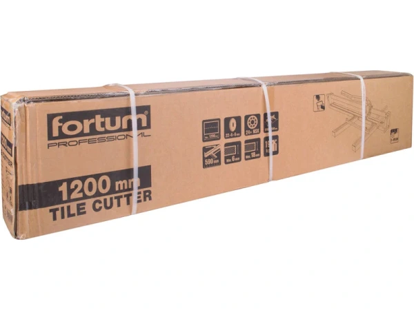 FORTUM Rezačka na dlažbu 1200mm kompaktná 24 ložisková 4770848 2