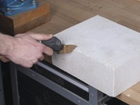 Wolfcraft List segmentový s HM posypom trojhranný, wolfcraft 3951000 1