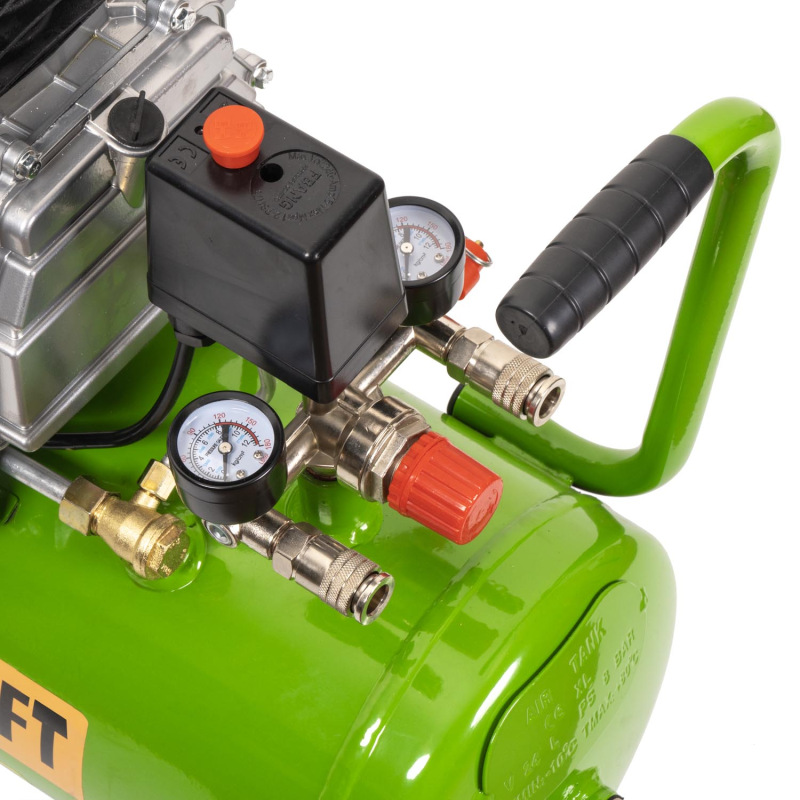 PROCRAFT Kompresor 1200W 24L +sada príslušenstva AC24 3