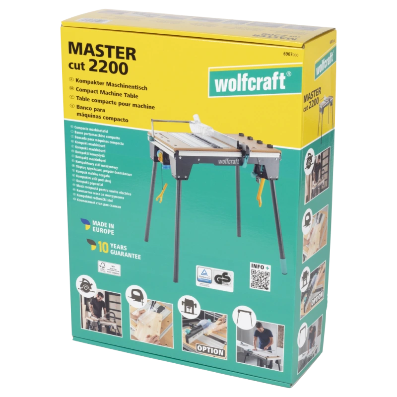 Wolfcraft Stôl pracovný 4v1 MASTER cut 2200, wolfcraft 6907000 20
