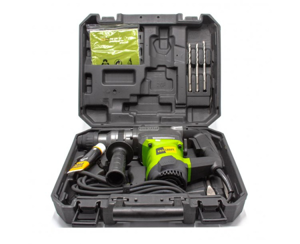 PROCRAFT Kombinované vŕtacie a sekacie kladivo SDS + 1200W 4,5J BH1750 5