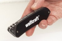 Wolfcraft Nôž s trapézovou čepeľou zasúvací ALU, wolfcraft 4124000 2