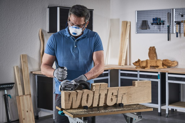 Wolfcraft Rašpľa valcová pre uhlovú brúsku ø 30mm, wolfcraft 4385000 3