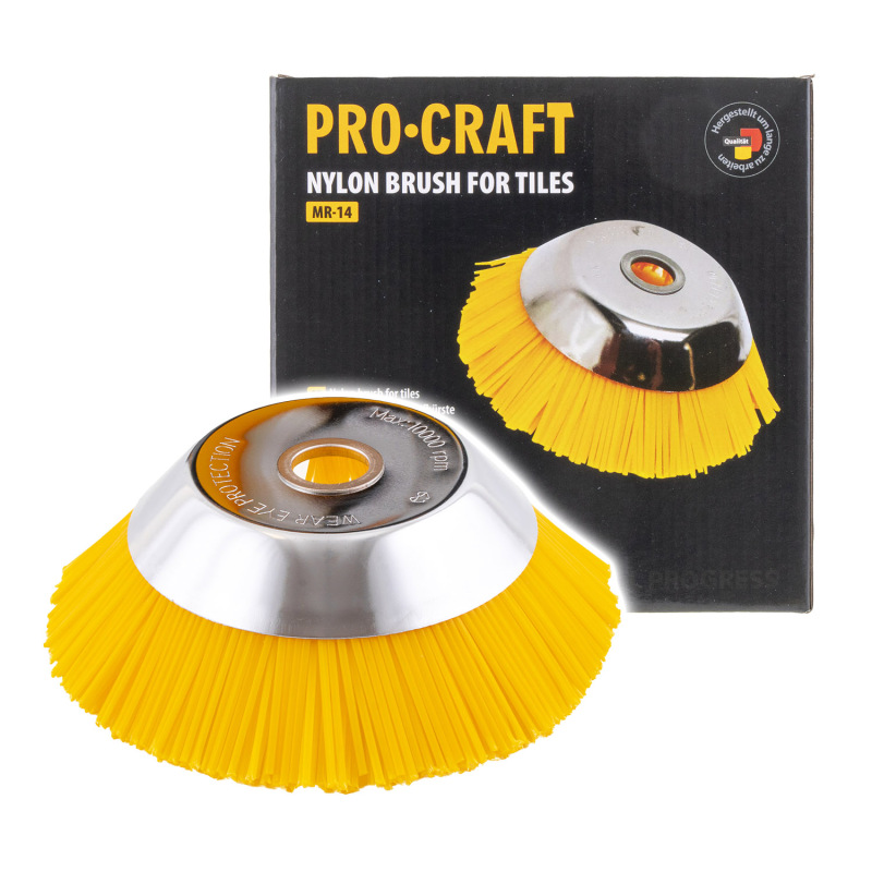 Nylonová kefa na dlažbu PROCRAFT