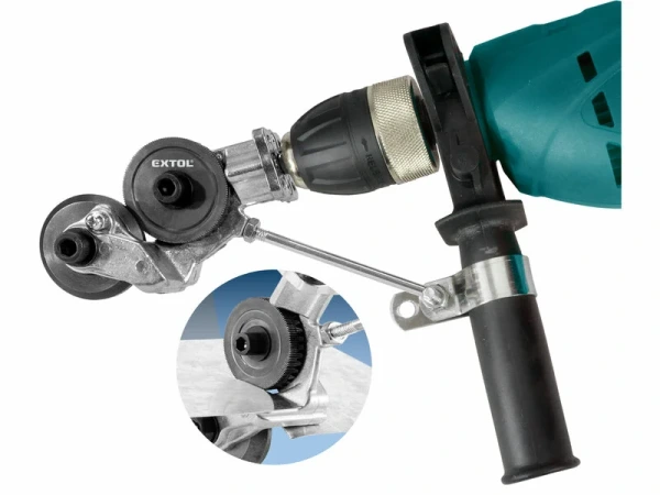 EXTOL CRAFT Nadstavec na strihanie plechu do vŕtačky, max. 1,2mm 913650