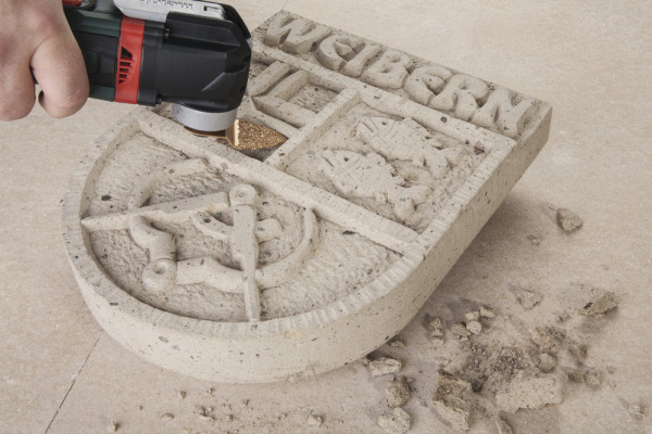 Wolfcraft List segmentový s HM posypom trojhranný, wolfcraft 3951000 4