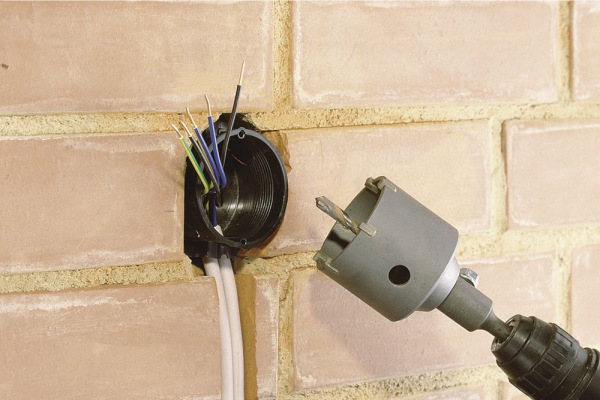 Wolfcraft Korunka vŕtacia HM s SDS-plus s adaptérom ø 76mm hl. – 46mm, wolfcraft 5460000 1