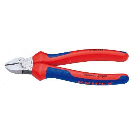 KNIPEX Kliešte štikacie bočné 160mm PVC 7002160