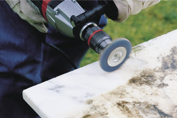 Wolfcraft Kartáč kotúčový, nylónový, modrý, so šesťhrannou stopkou ø 75mm, wolfcraft 2726000 2