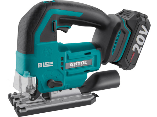 EXTOL INDUSTRIAL Píla priamočiara Share20V, 2Ah, zdvih 26mm, bezuhlíkový motor 8791824