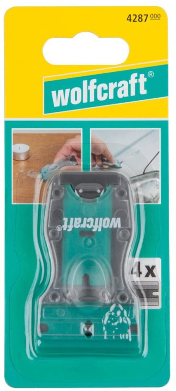 Wolfcraft Škrabka s plastovými čepeľami, wolfcraft 4287000
