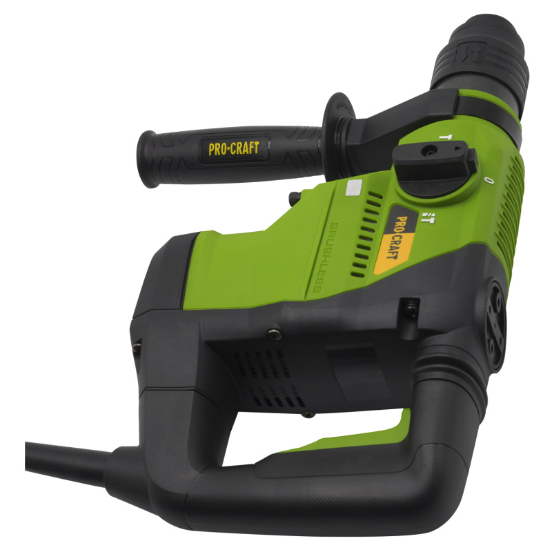 PROCRAFTkombinované vŕtacie a sekacie kladivo SDS plus 1260W 8J BH2100N 3