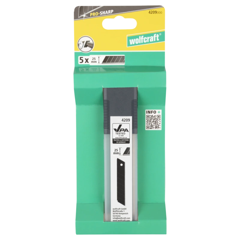 Wolfcraft Čepeľ odlamovacia PRO SHARP 25mm wolfcraft 4209000 1