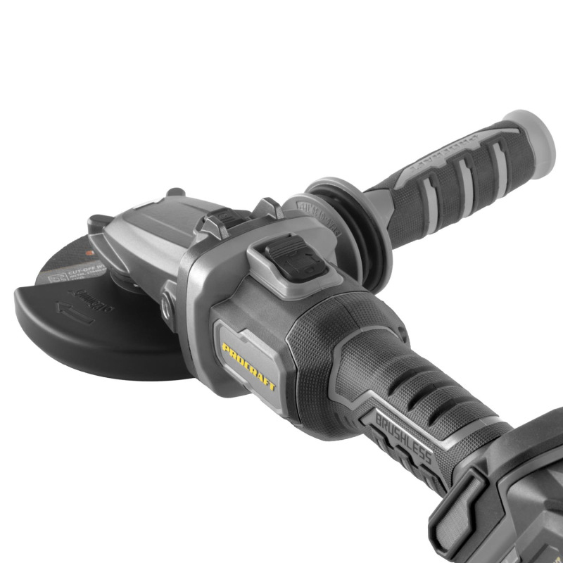 PROCRAFT Aku uhlová brúska 20V 125mm AG125C (bez baterie a nabíječky) 3