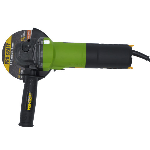 PROCRAFT Bruska úhlová 850W 125mm 10x řezný kotouč CD125x1.0 PW1550 5
