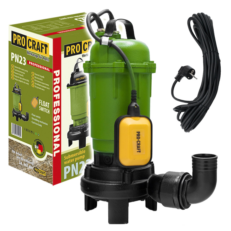 PROCRAFT Kalové čerpadlo 750W PN23