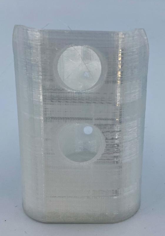 Držiak Aku 12V náradia - transparentný matný