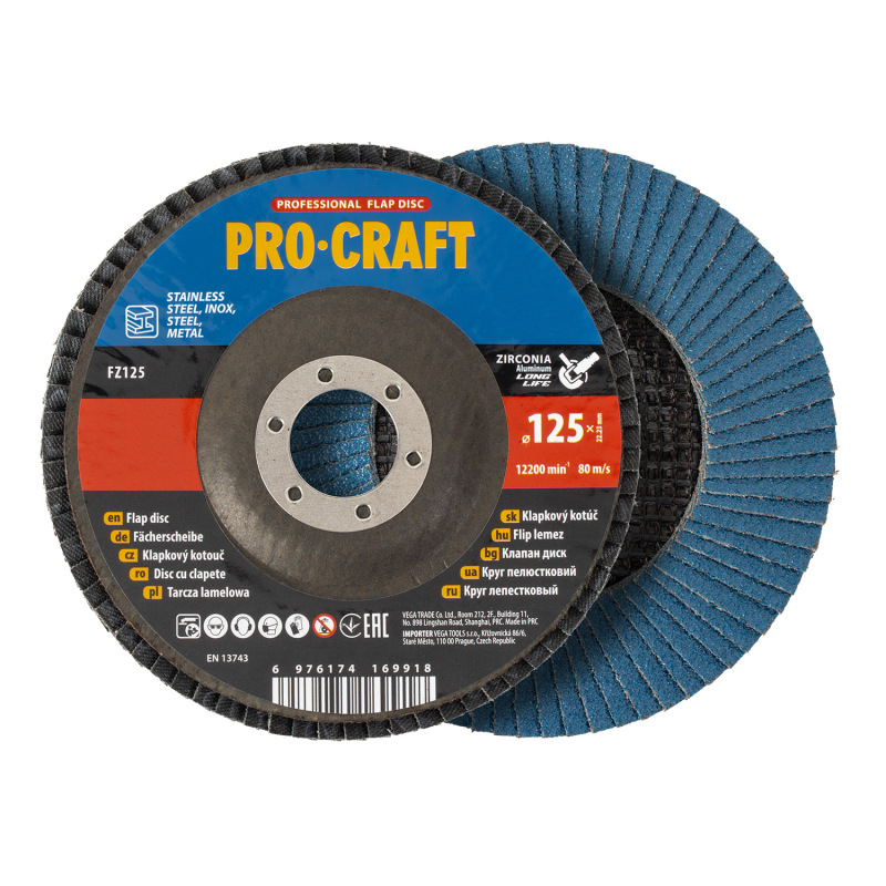 Laminovaný disk Procraft (zirkón) T29 FZ125P80T29