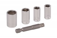 Wolfcraft Sada nástrčkových kľúčov s adaptérom 7,8,10,13 wolfcraft 2413000