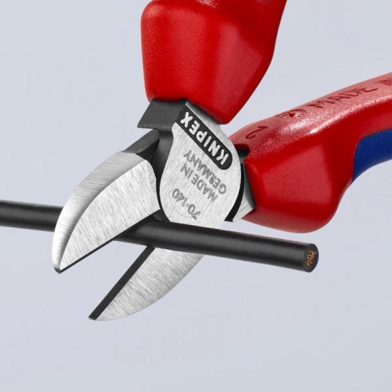 KNIPEX Kliešte štikacie bočné 160mm PVC 7002160