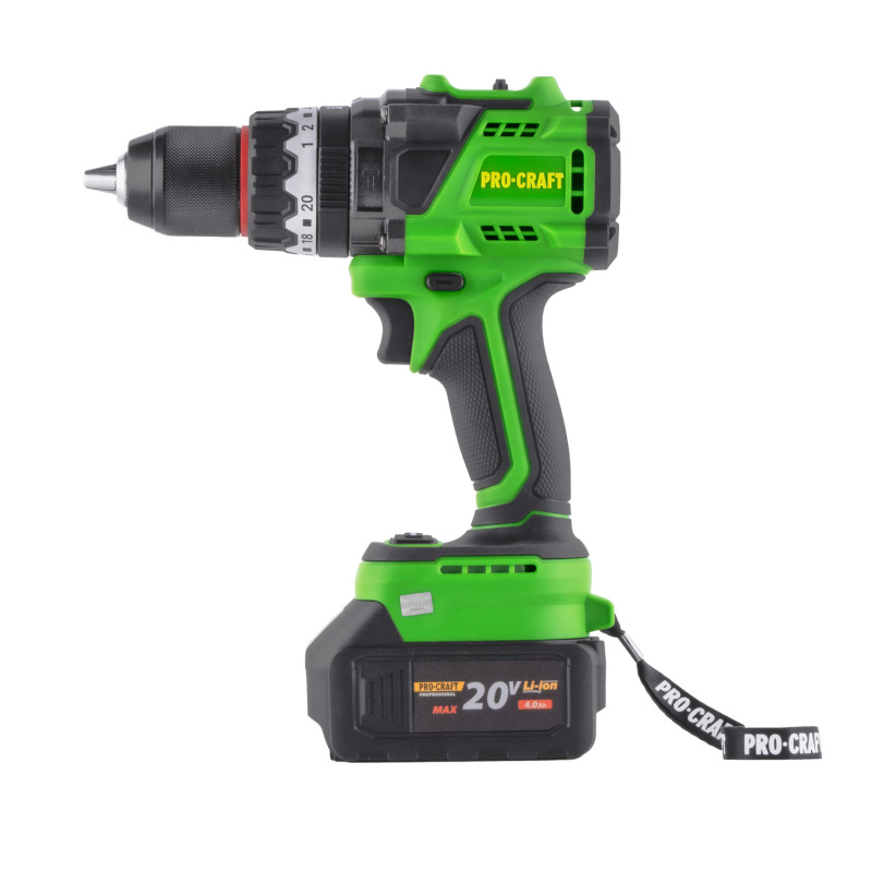 PROCRAFT Aku skrutkovač 20V PA18ProBL-1B-C 7