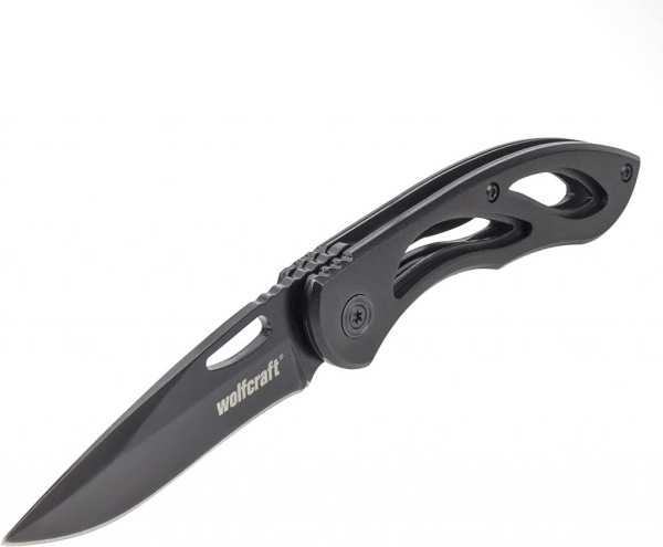 Wolfcraft Nôž zatvárací s hladkou čepeľou, čepeľ 70mm, wolfcraft 4288000 1