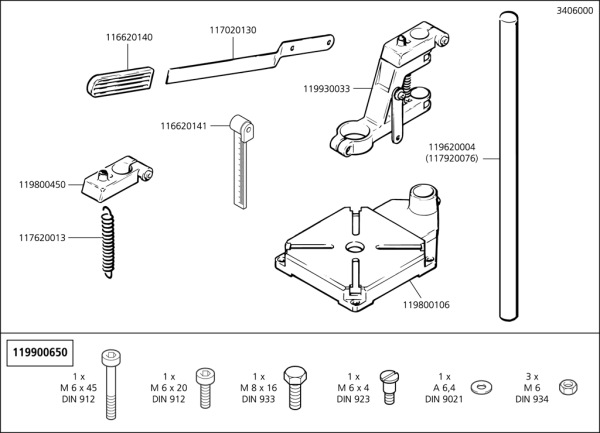 Wolfcraft Stojan na vŕtačku, wolfcraft 3406000 4