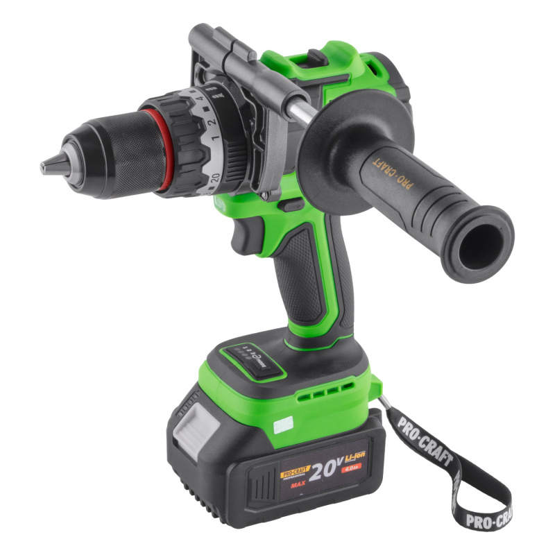PROCRAFT Aku skrutkovač 20V PA18ProBL-1B-C 1