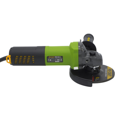PROCRAFT Bruska úhlová 850W 125mm 10x řezný kotouč CD125x1.0 PW1550 6