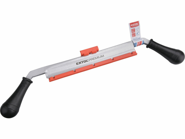 EXTOL PREMIUM 8812302 Nôž obojručný priamy, plastové rukoväte, dĺžka 480, čepeľ 250mm 2