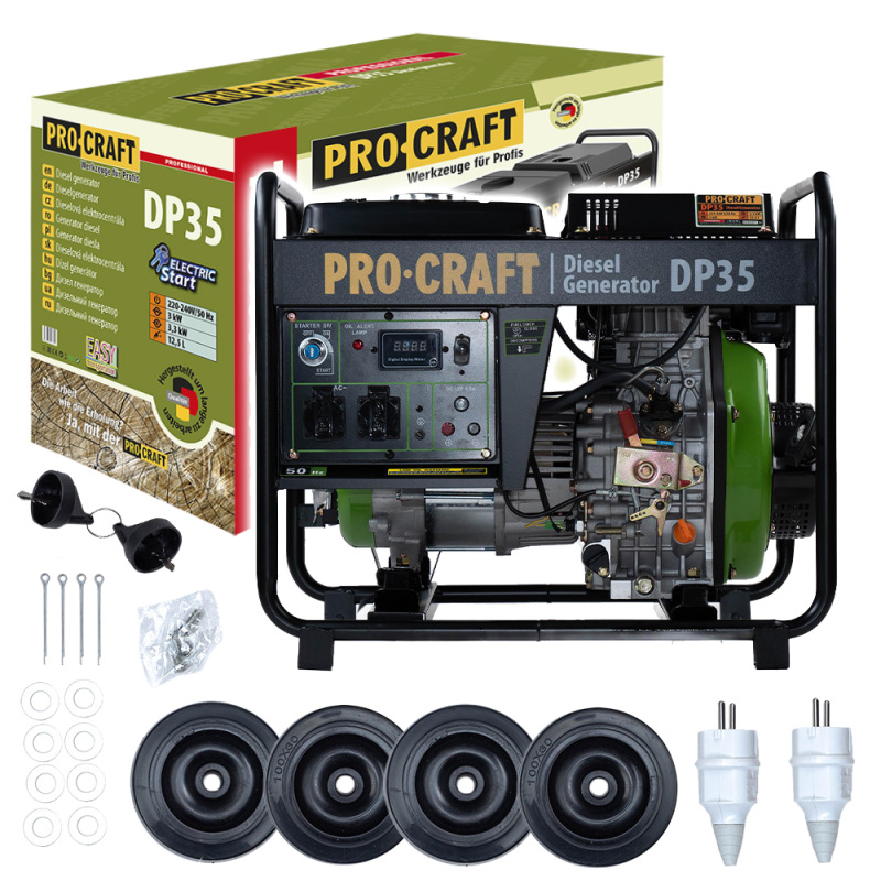Dieselová elektráreň Procraft DP35