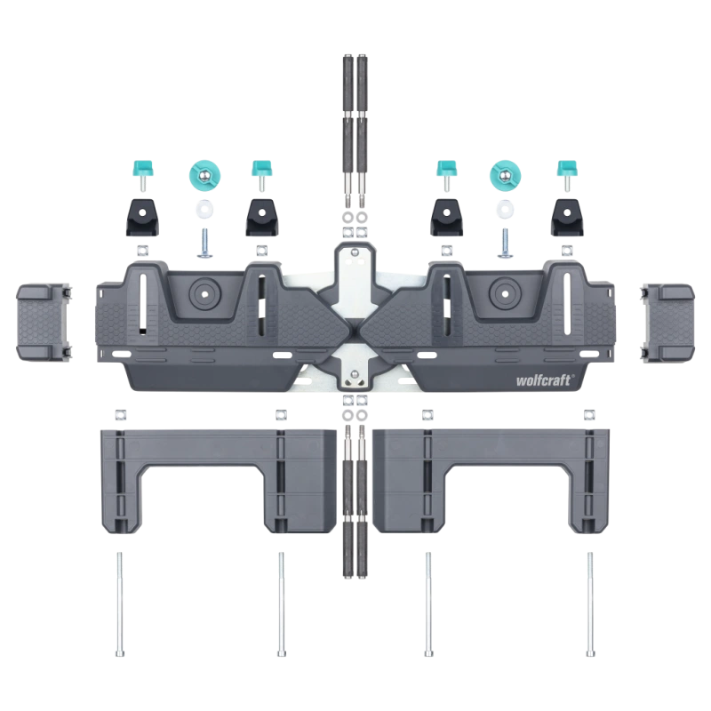 Wolfcraft Prípravok na rezanie uhlov 120mm PROFI, wolfcraft 6956000 1